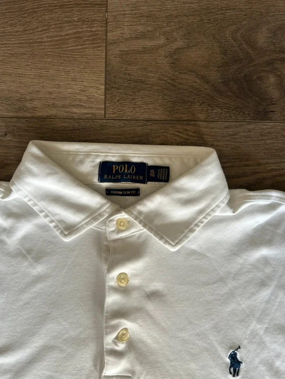 White polo Ralph Lauren xl polo shirt